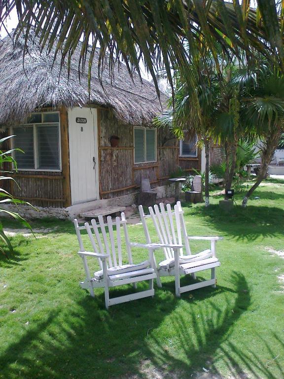 Las Cabanas Del Doctor Mahahual Buitenkant foto
