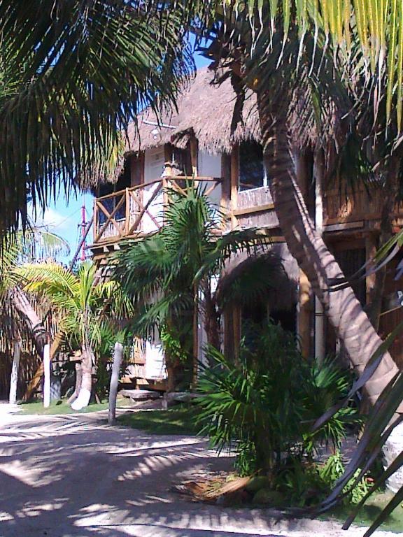 Las Cabanas Del Doctor Mahahual Buitenkant foto
