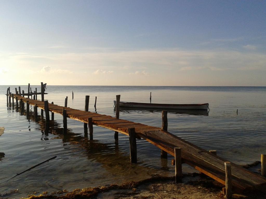 Las Cabanas Del Doctor Mahahual Buitenkant foto