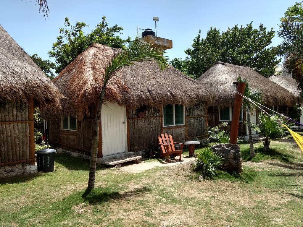 Las Cabanas Del Doctor Mahahual Buitenkant foto