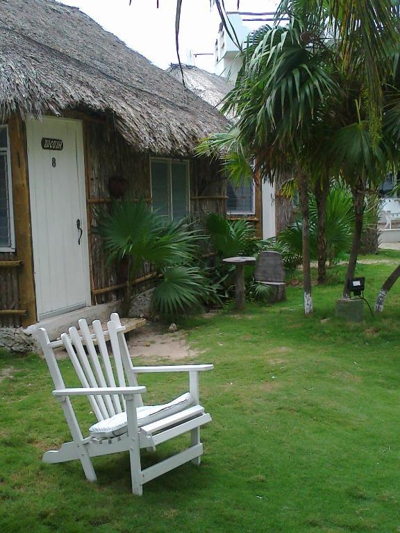 Las Cabanas Del Doctor Mahahual Buitenkant foto