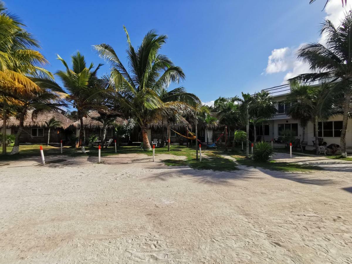 Las Cabanas Del Doctor Mahahual Buitenkant foto