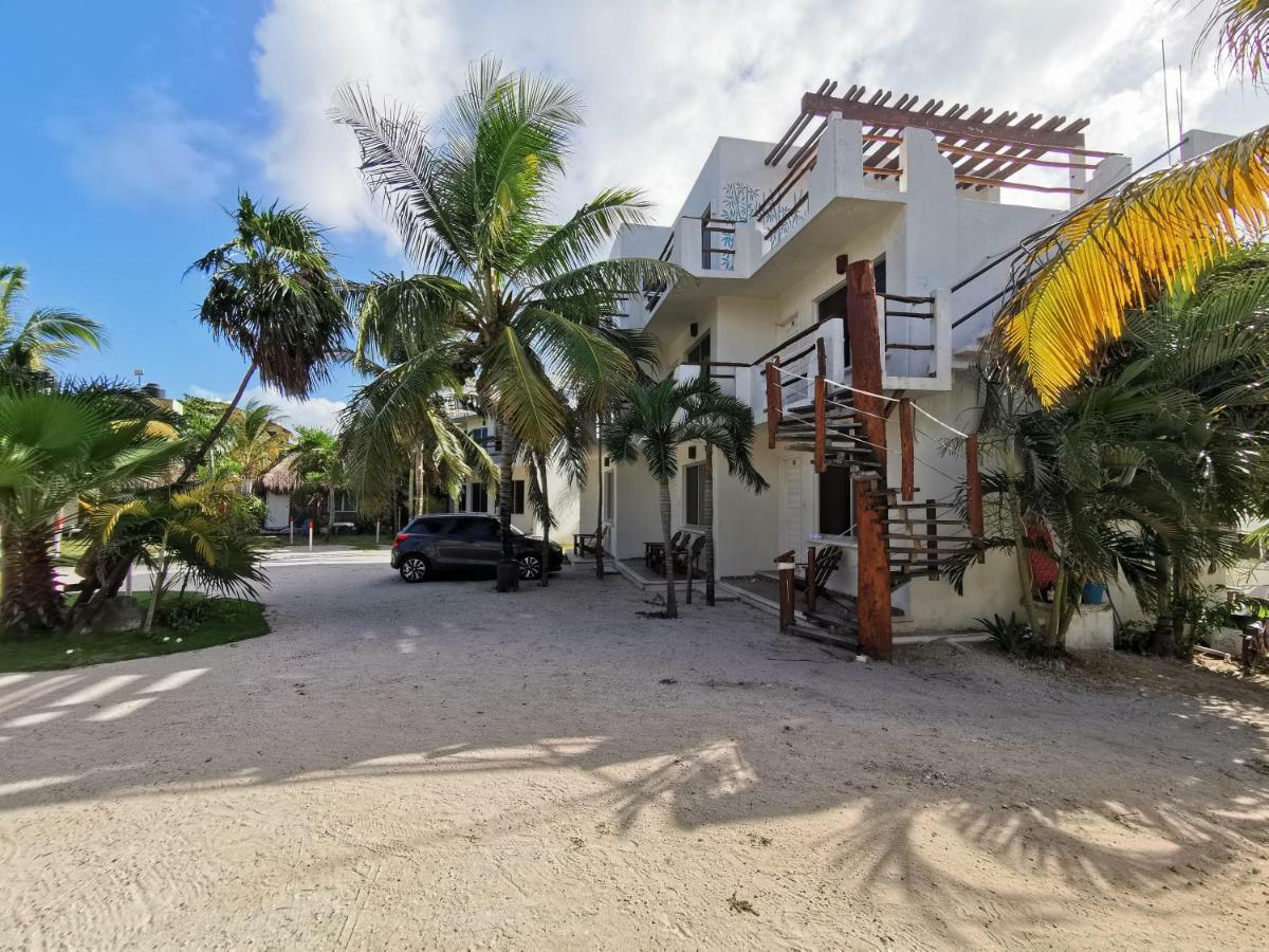 Las Cabanas Del Doctor Mahahual Buitenkant foto