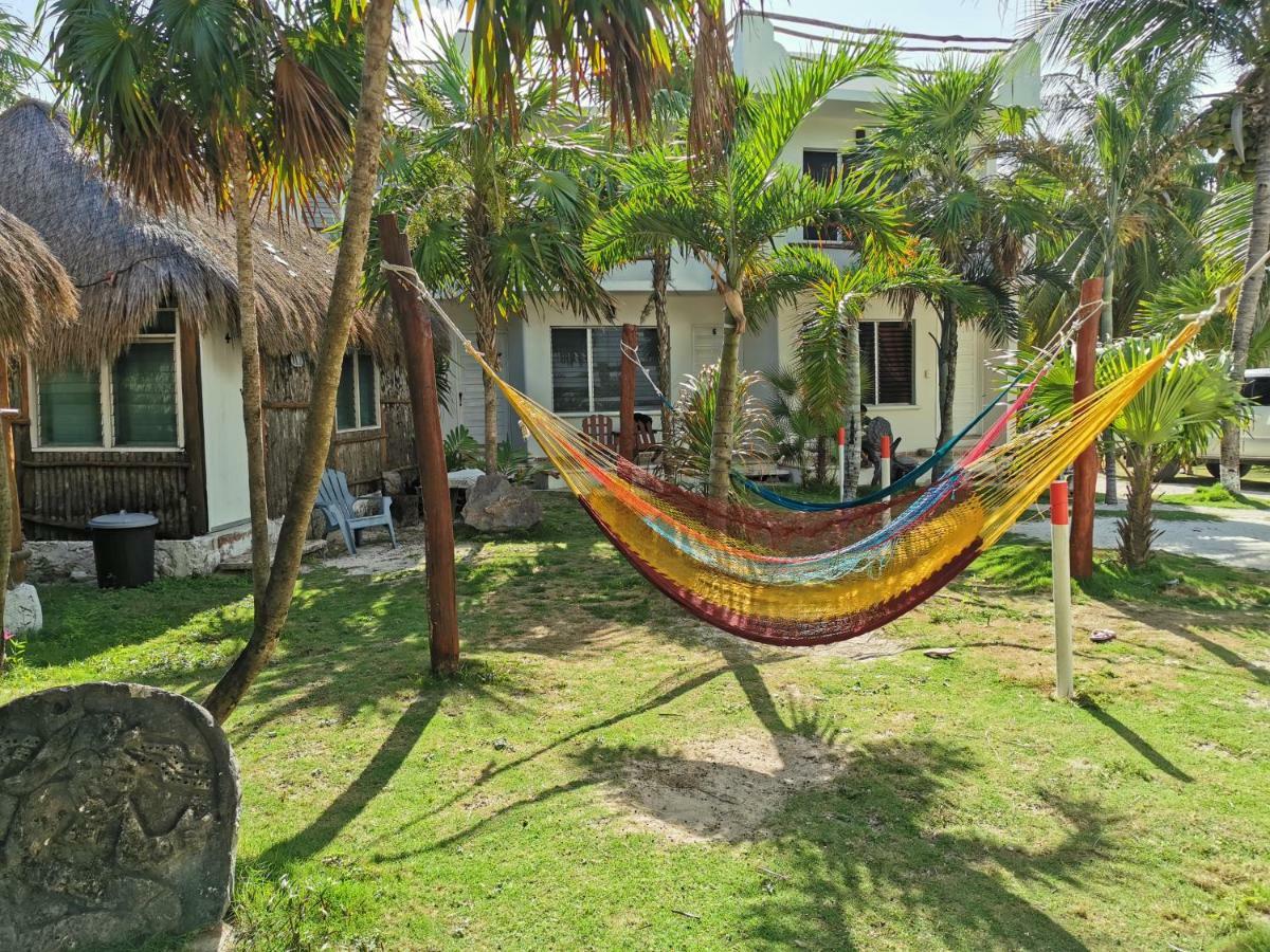Las Cabanas Del Doctor Mahahual Buitenkant foto