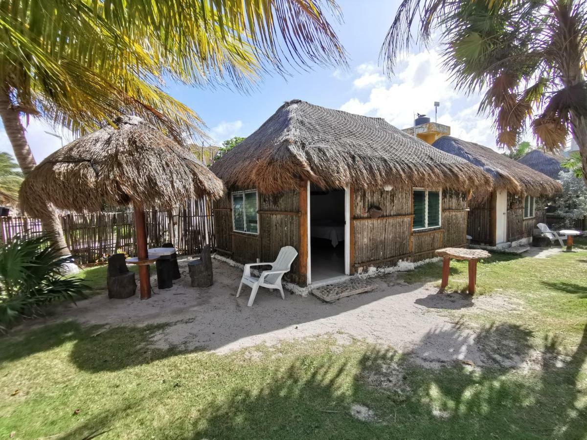Las Cabanas Del Doctor Mahahual Buitenkant foto