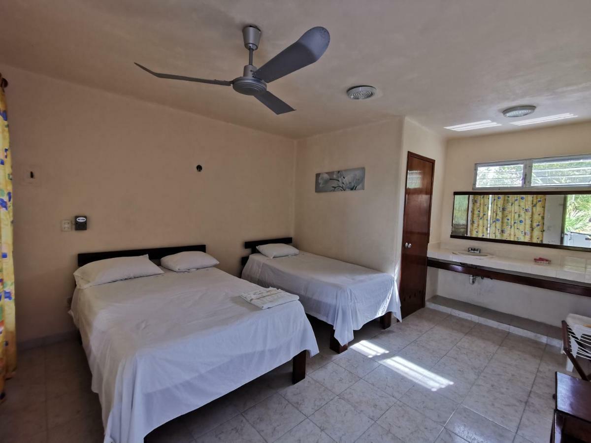 Las Cabanas Del Doctor Mahahual Buitenkant foto