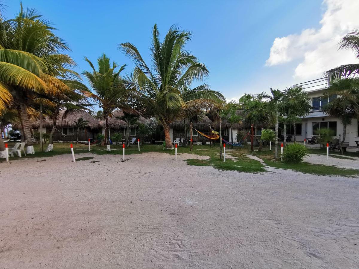 Las Cabanas Del Doctor Mahahual Buitenkant foto