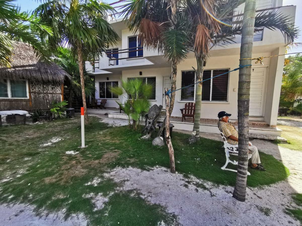 Las Cabanas Del Doctor Mahahual Buitenkant foto