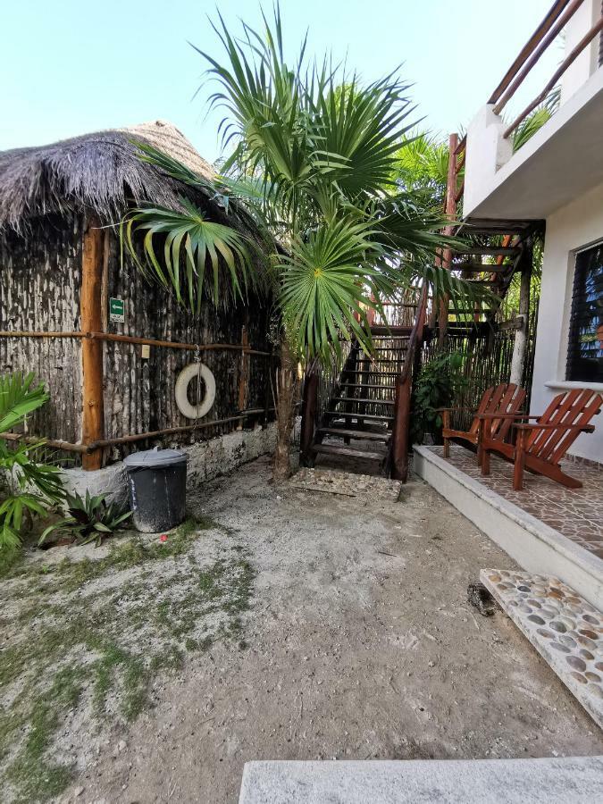Las Cabanas Del Doctor Mahahual Buitenkant foto