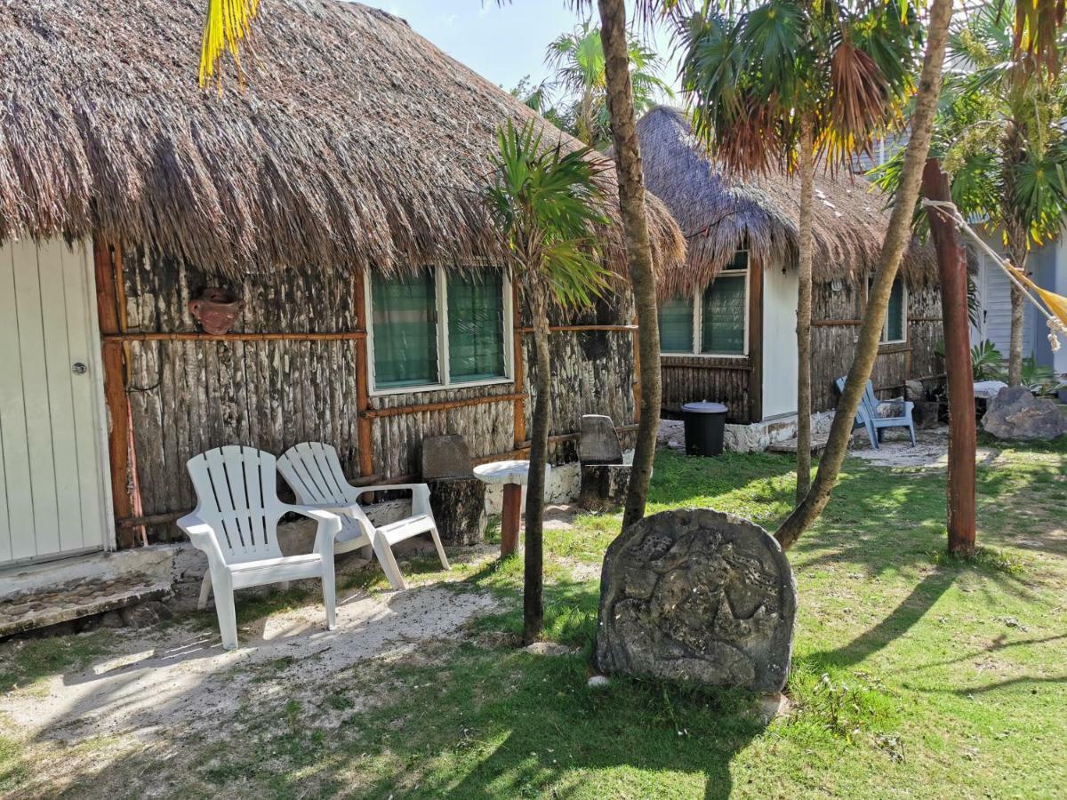 Las Cabanas Del Doctor Mahahual Buitenkant foto