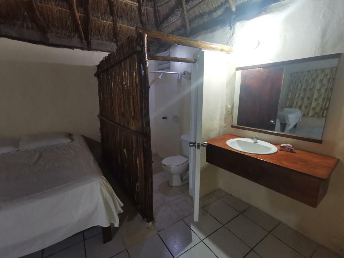 Las Cabanas Del Doctor Mahahual Buitenkant foto