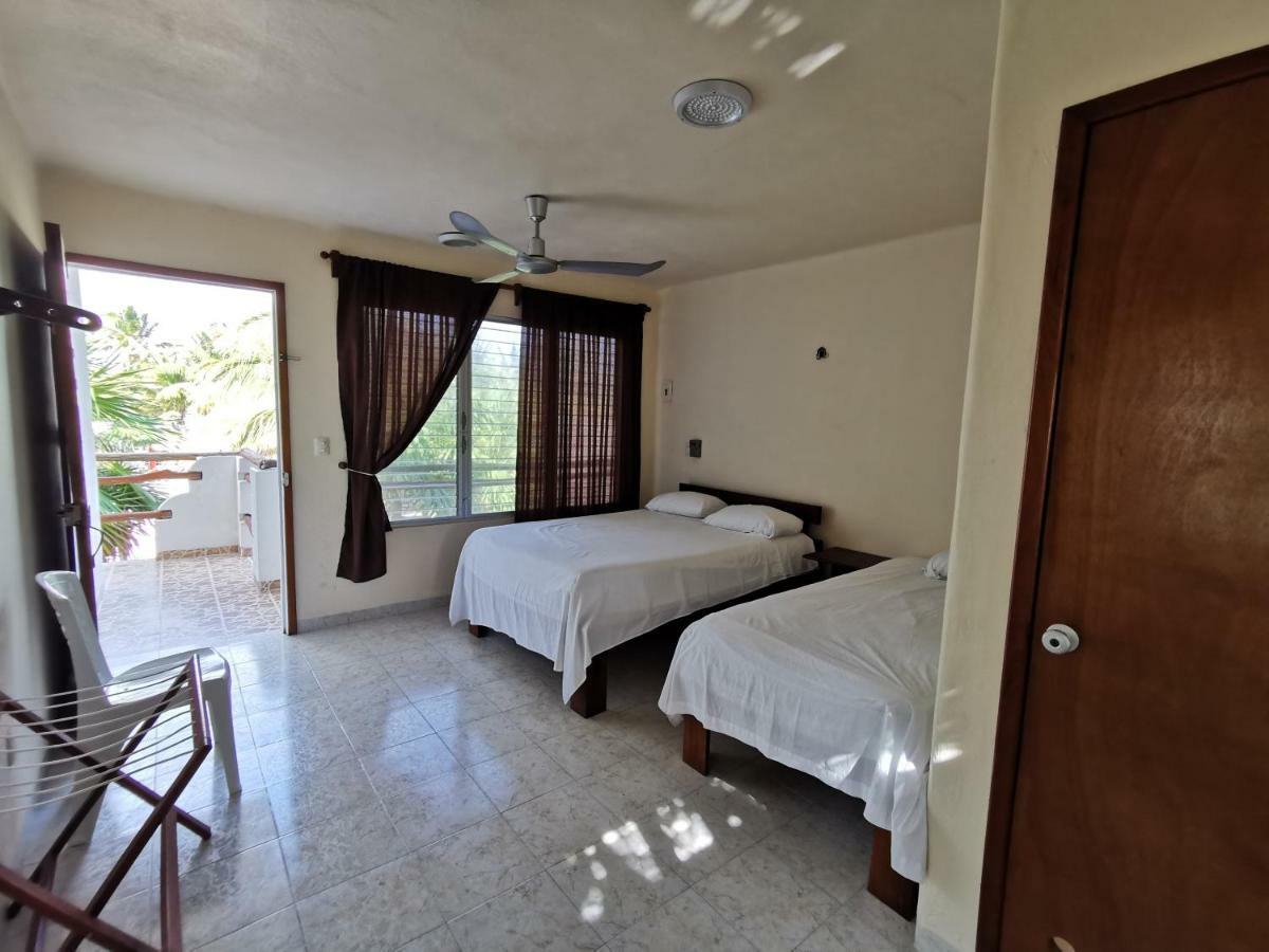 Las Cabanas Del Doctor Mahahual Buitenkant foto