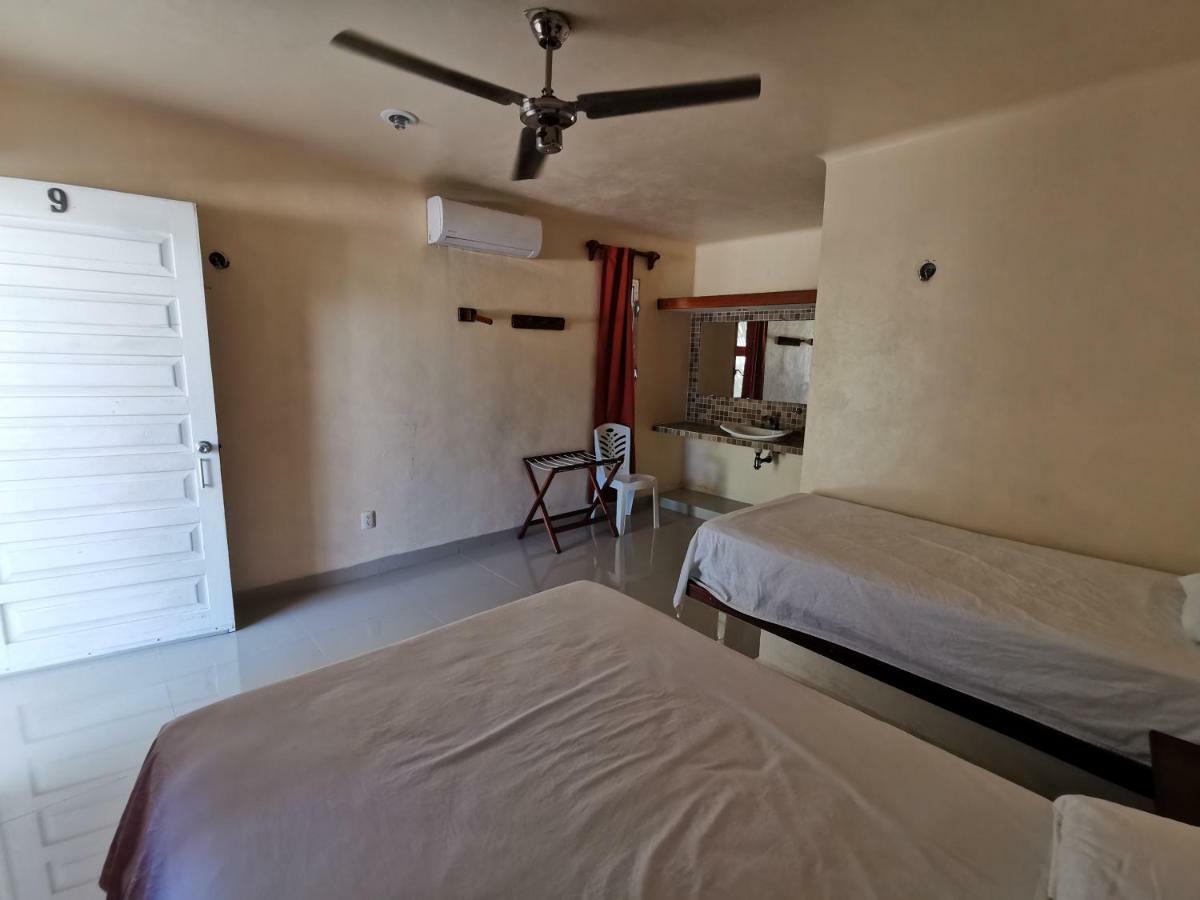 Las Cabanas Del Doctor Mahahual Buitenkant foto